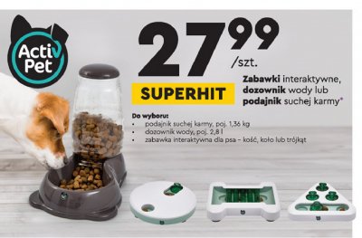 Dozownik wody poj. 2.8 l Activ pet promocja