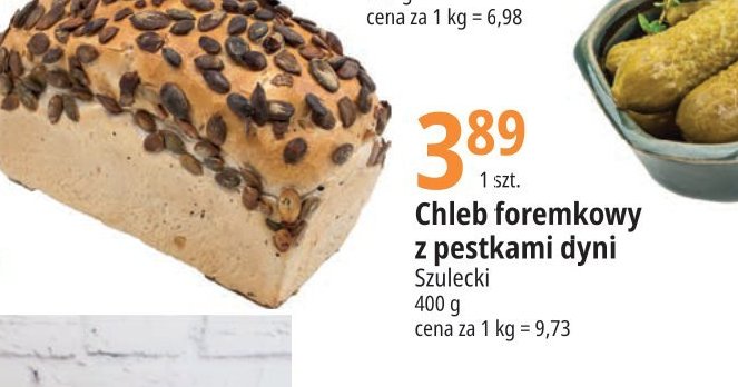Chleb z pestkami dyni PIEKARNIA SZULECKI promocja