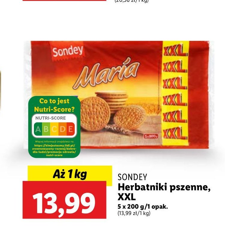 Herbatniki maria Sondey promocja