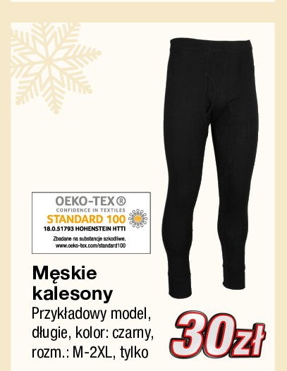 Kalesony m臋skie rozm. m-2xl promocja