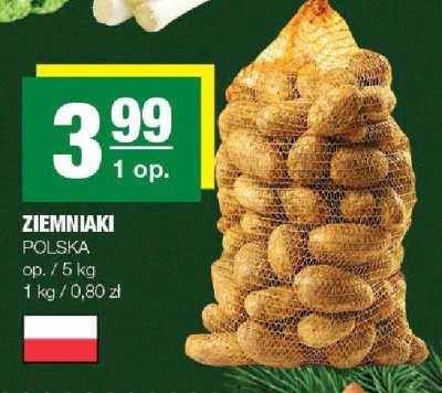 Ziemniaki Polska promocja w SPAR