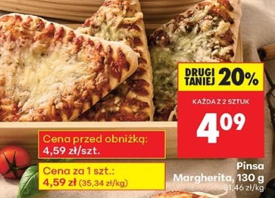 Pinsa Margherita promocja w Biedronka