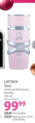 Perfumy LATTAFA Yara woda perfumowana damska promocja w Hebe