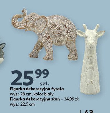 Figurka żyrafa 28 cm promocja