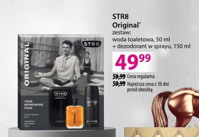 Zestaw STR8 Original woda toaletowa + dezodorant w sprayu promocja w Hebe