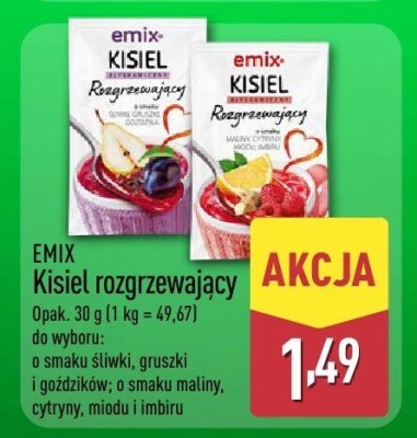 Kisiel rozgrzewający EMIX promocja w Aldi