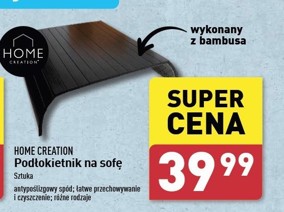 Podłokietnik na sofę Home creation promocja