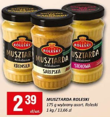 Musztarda ROLESKI promocja w Chorten