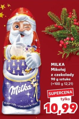 Mikołaj z czekolady promocja w Kaufland