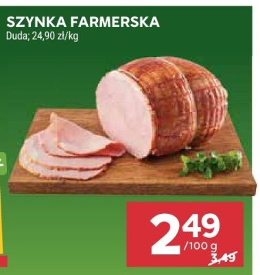 Szynka farmerska Duda promocja w Stokrotka