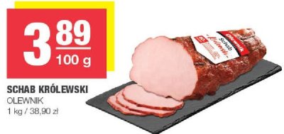 Schab królewski OLEWNIK promocja w SPAR