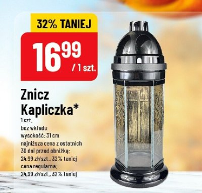 Znicz Kapliczka promocja w POLOmarket