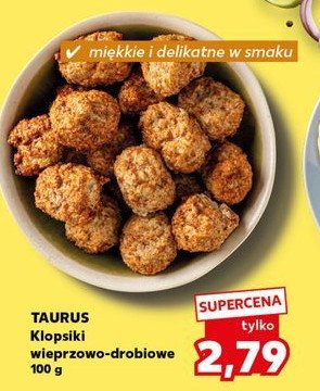 Klopsiki wieprzowo-drobiowe Taurus promocja