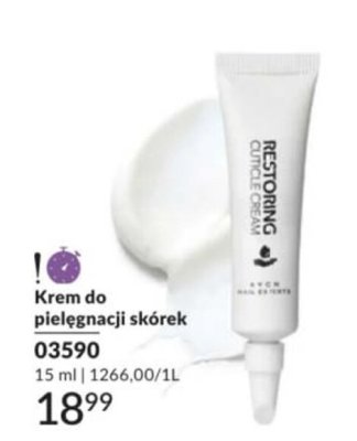 Krem do pielęgnacji skórek promocja w AVON