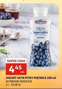 Jogurt typu islandzkiego jagoda Pi膮tnica skyr promocja