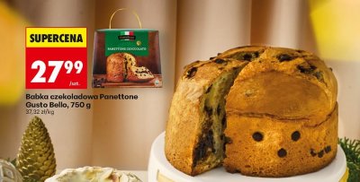 Babka czekoladowa Panettone Gusto Bello, 750 g promocja w Biedronka