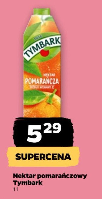 Nektar pomarańcza Tymbark 1936 promocja