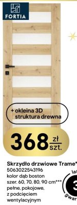 Skrzydło drzwiowe Trame promocja w Castorama