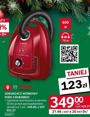 Odkurzacz promocja w Selgros