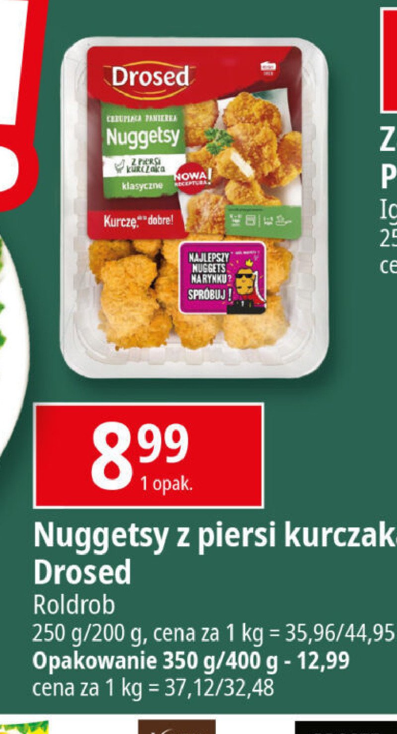 Nuggetsy panierowane Drosed promocja