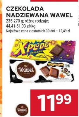 Czekolada nadziewana Wawel promocja w Stokrotka