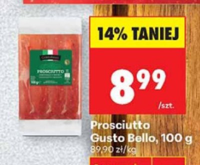 Prosciutto, 100 g promocja w Biedronka
