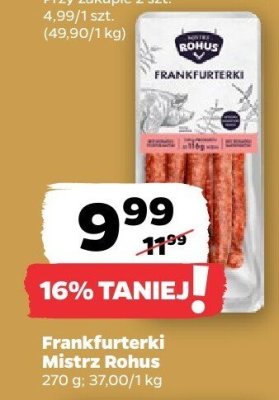 Frankfurterki promocja w Netto