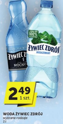 Woda 呕ywiec zdr贸j promocja w Groszek