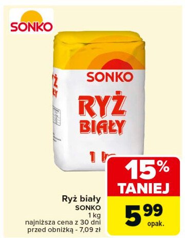 Ryż biały Sonko promocja