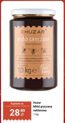 Miód gryczany nektarowy promocja w Biedronka