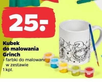 Kubek do malowania  promocja w Netto