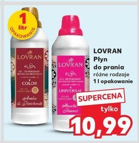 Płyn do prania universal Lovran promocja