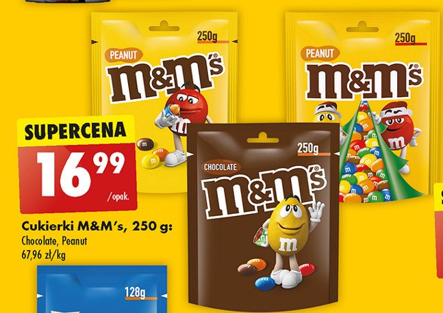 Draże czekoladowe M&m's promocja