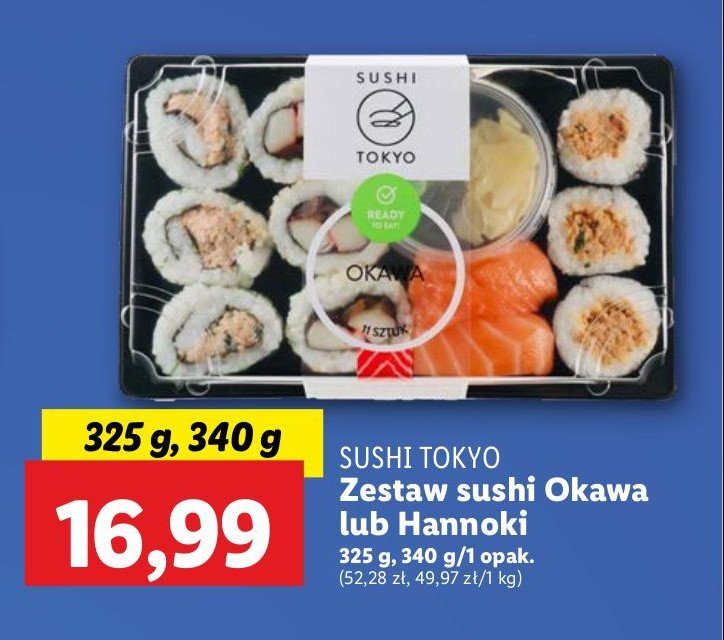 Sushi okawa Sushi tokyo promocja