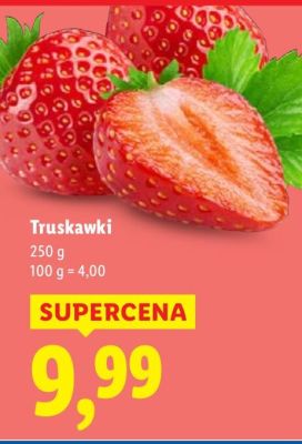 Truskawki promocja w Lidl