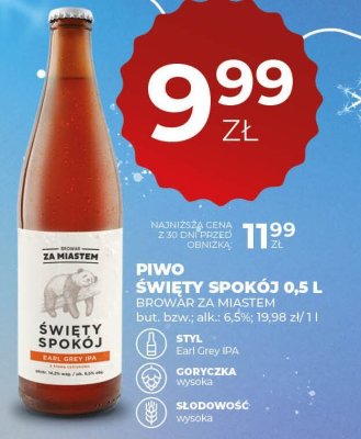 Piwo promocja w Duży Ben