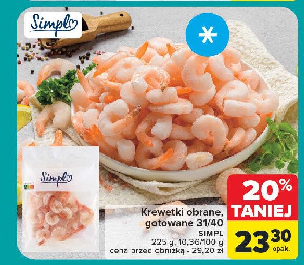 Krewetki 31/40 Simpl promocja