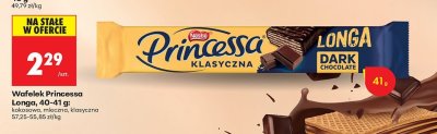Wafelek Longa Dark Chocolate  promocja w Biedronka