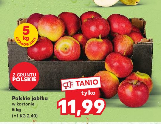 Jabłka promocja w Stokrotka