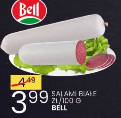 Salami białe Bell promocja w Wafelek