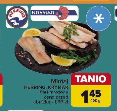 Mintaj filet mrożony Krymar promocja