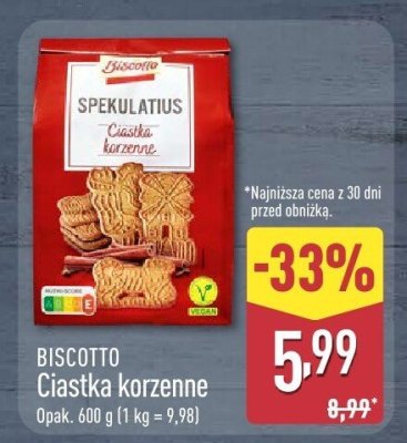 Ciastka korzenne promocja w Aldi