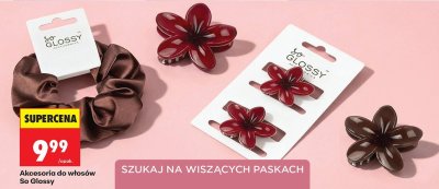 Akcesoria do włosów So Glossy promocja w Biedronka