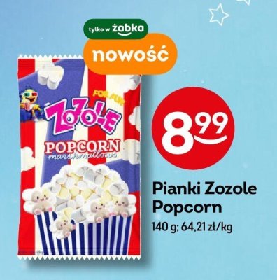 Pianki Zozole Popcorn maślany promocja w Żabka