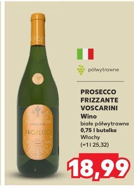 Wino Voscarini prosecco promocja