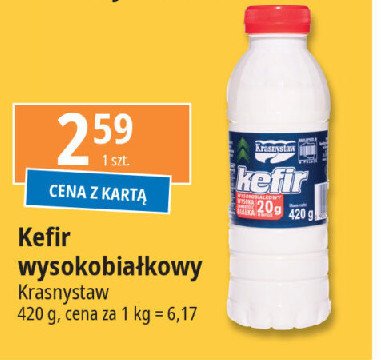 Kefir wysokobiałkowy Krasnystaw promocja