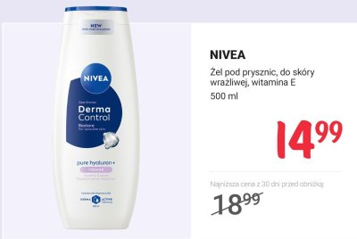 Żel pod prysznic, do skóry wrażliwej, witamina E promocja w Rossmann