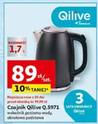 Czajnik Qilive Q.5971 promocja w Auchan