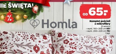 Pościel z mikrofibry 160×200 cm  promocja w Netto