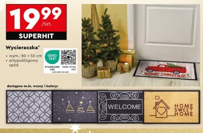 Wycieraczka 80x50 cm promocja w Biedronka